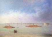 John Gadsby Chapman Charleston Bay and City oil painting artist